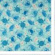 Printed Cotton - M OCEAN - 001 - Aqua For Discount