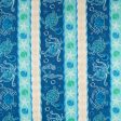 Printed Cotton - M OCEAN - 004 - Blue on Sale