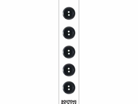 BUTTON BASICS 2 Hole Buttons - 14mm (½ ) - 5 pcs Online Sale