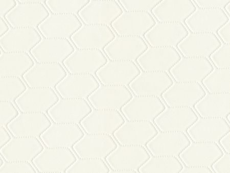 UPHOLSTERY VINYL - GUARDIAN COLLECTION - BARGELLO - MYSTIC WHITE Sale