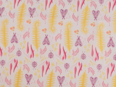 WINDHAM TREASURES - Printed Cotton - 017 - Light Pink on Sale