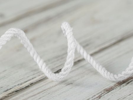 3mm Cable Cord - White Online now