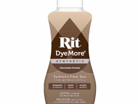 RIT DyeMore Liquid Dye for Synthetic Fibers - Chocolate Brown - 207 ml (7 oz) Online