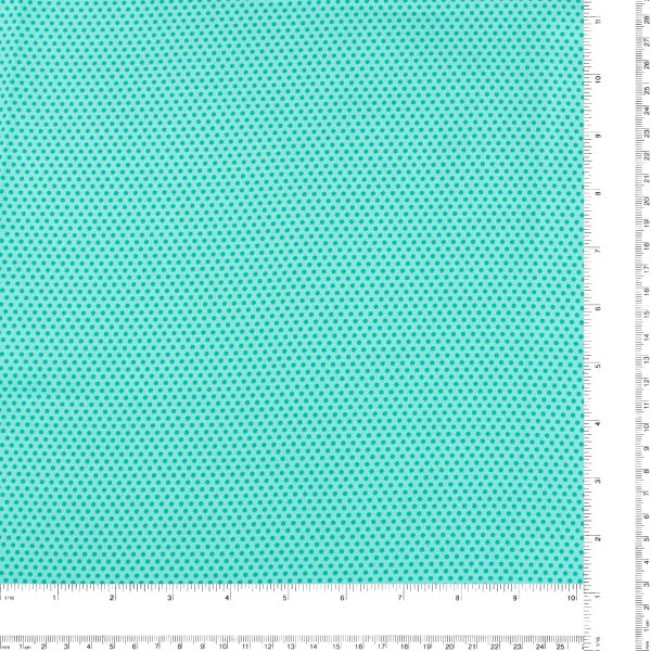 Blender Fabric - MINI DOT - Aqua Fashion