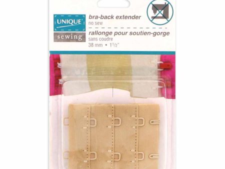 UNIQUE SEWING Bra-Back Extender Beige - 38mm   1½  Supply