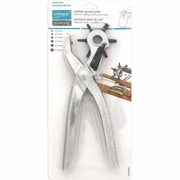 UNIQUE SEWING Rotary Leather Hole Punch - 6 sizes Hot on Sale