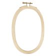 UNIQUE CRAFT Wood Embroidery Hoop - Oval - 15cm (6 ) Fashion