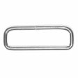 UNIQUE SEWING Rectangle Rings - 38mm (1½ ) - Silver - 4 pcs. Sale