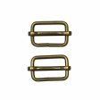 UNIQUE SEWING Slide Buckle - Metal - 25mm (1 ) - Antique Gold - 2 pcs Online