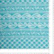 Fashion Embroidery - MARGARET - Teal For Cheap