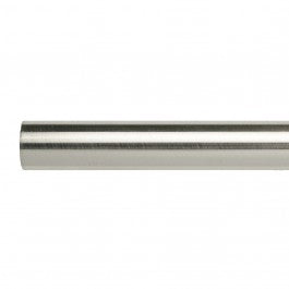 19mm metal rod - Brushed Silver Cheap