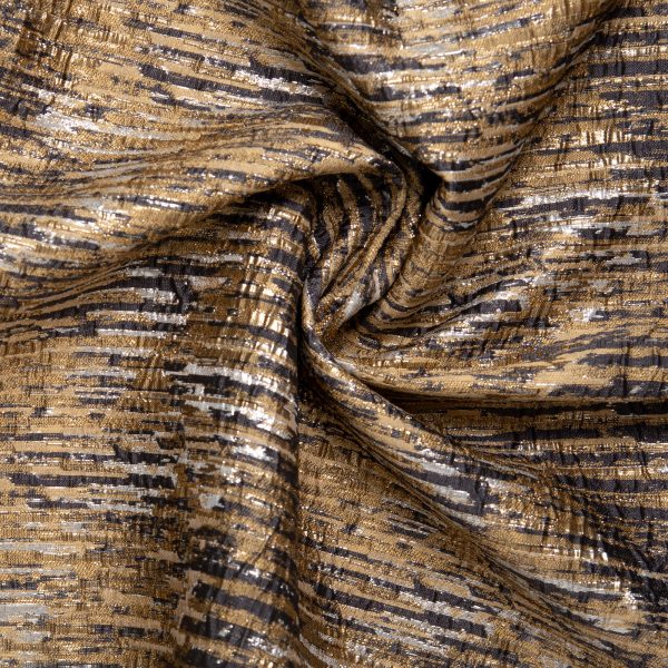 Telio Jacquard - CHIC - Abstract - Gold For Sale