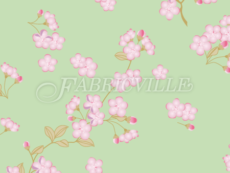 Cherry Blossoms On Sand Online now