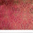 Chinese Brocade - Paisley - Pink For Sale