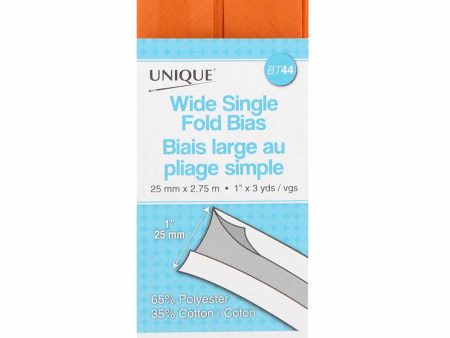 UNIQUE Wide 1 Fold 2.75m Orange 700 For Cheap