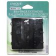 UNIQUE SEWING Bra-Back Extender Black - 50mm   2  Fashion