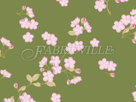 Cherry Blossoms On Sand Online now