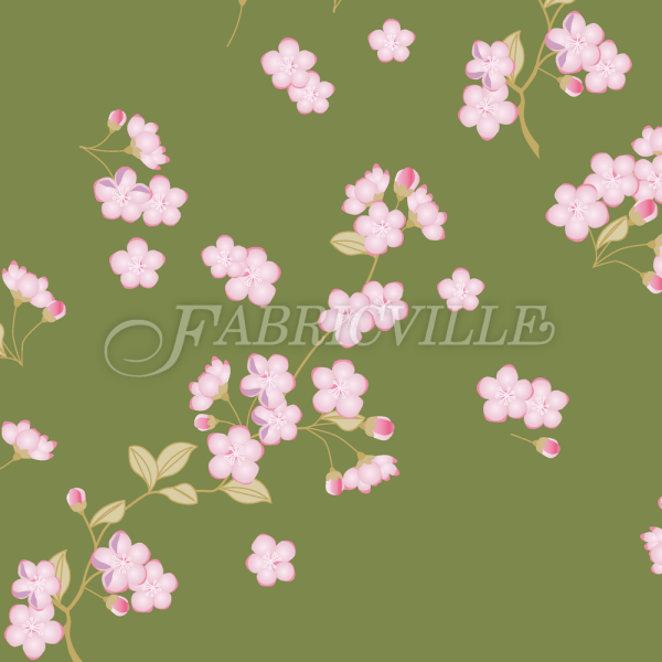 Cherry Blossoms On Sand Online now