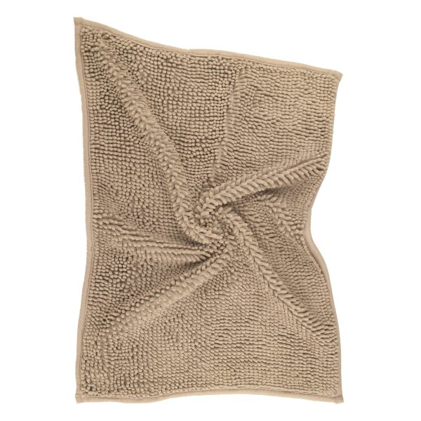 Chenille Bath Mat - Sand - 20 x 27 in For Cheap