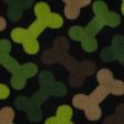 CHILLY Anti Pill Fleece Print - Bones - Green Cheap