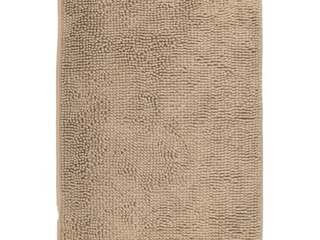 Chenille Bath Mat - Sand - 20 x 27 in For Cheap