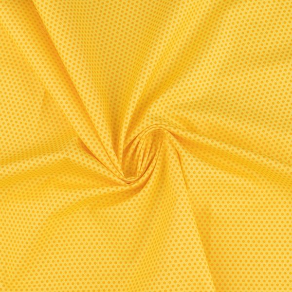 Blender Fabric - MINI DOT - Yellow Sale