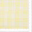 Crepe Chiffon - DAISY - Medium Plaid - Yellow on Sale