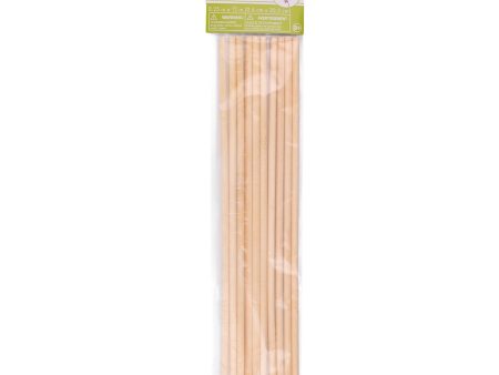 CRAFTWOOD DOWELS 0.6cm X 30.5cm Cheap