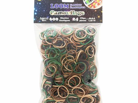 WONDER LOOM Loom Bands - Camo - 600 pcs. Online