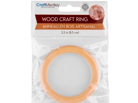 WOOD CRAFT RINGS - 85mm Fashion