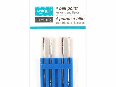 UNIQUE SEWING Ball Point Needles - size 80 12 - 4 count Hot on Sale