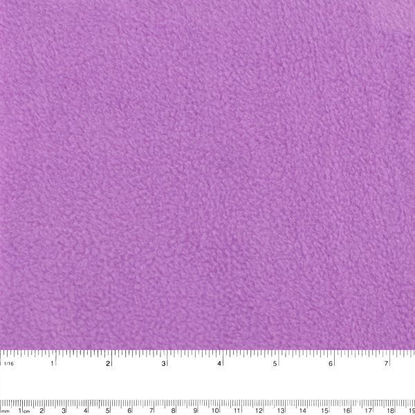 Anti-pill Fleece Solid - ICY - English lavender For Sale